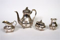 Zilver theestel